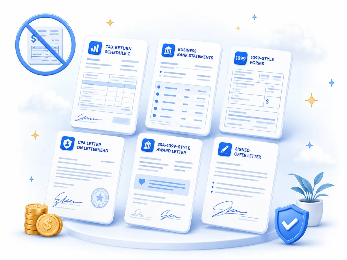 Proof of Income Without Paystubs: Six Documents Landlords Accept in 2026