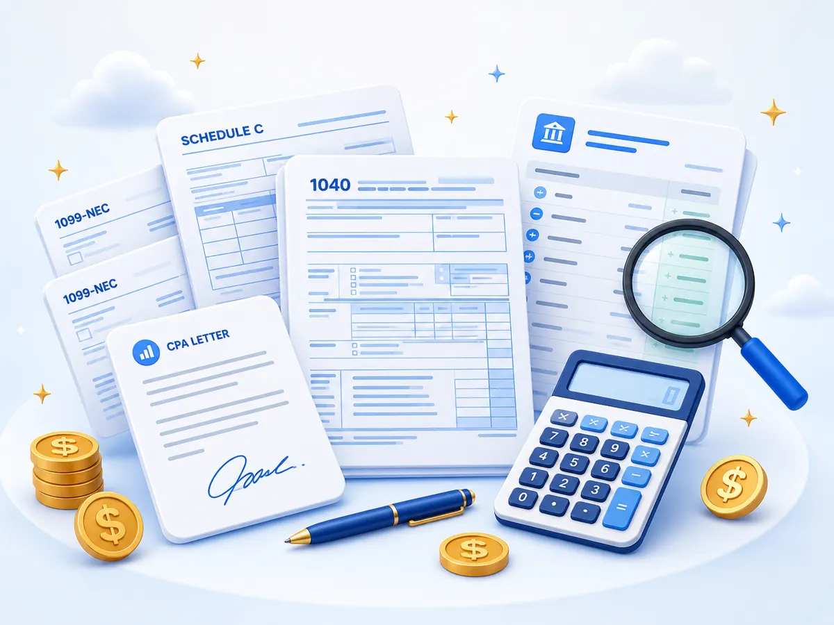 Self-Employed Income Verification Guide: Documents, Examples, and Checklist